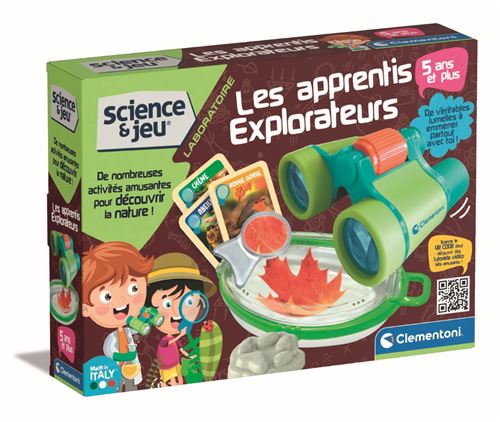 Jeu de sciences et d'expérience Clementoni Les apprentis explorateurs