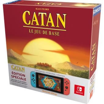 Catan Asmodée avec jeu Switch Exclusivité Fnac