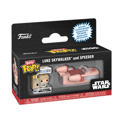 Figurine Funko Bitty Pop Ride Star Wars Speeder Luke