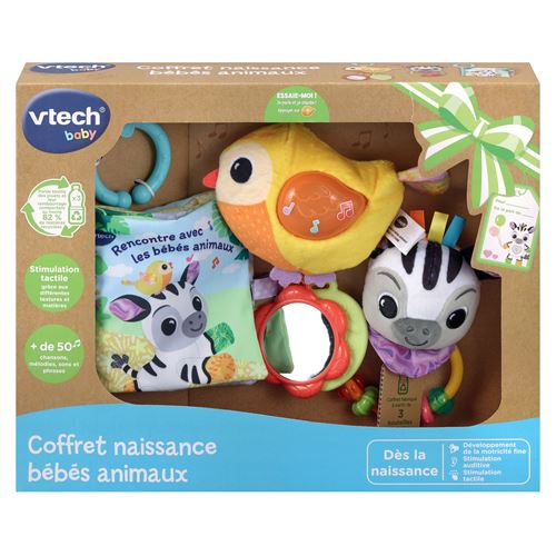 Vtech Baby Multicolore Coffret Naissance Bébé Animaux