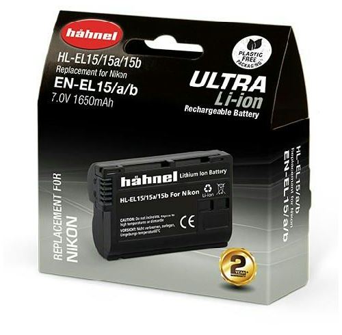 Batterie Hahnel Ultra EN-EL15C pour Nikon Z8, Z6II, Z7II, D850 et D780 - Hähnel