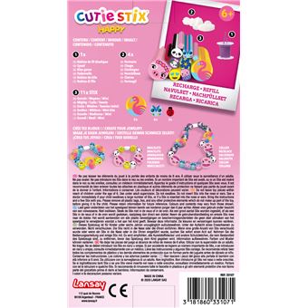 Jeu Créatif Lansay Cutie Stix Recharge Happy