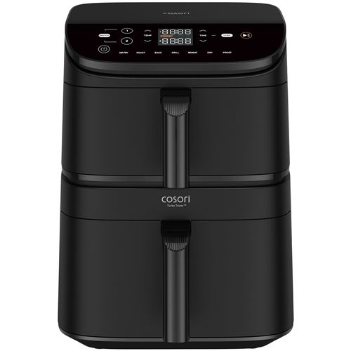 Friteuse À Air Cosori Turbo Tower Chef Édition 10,8L Noir
