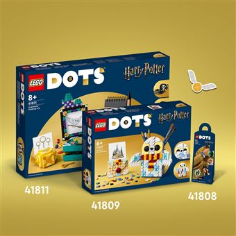 LEGO® DOTS 41808 Ensemble d’accessoires Poudlard