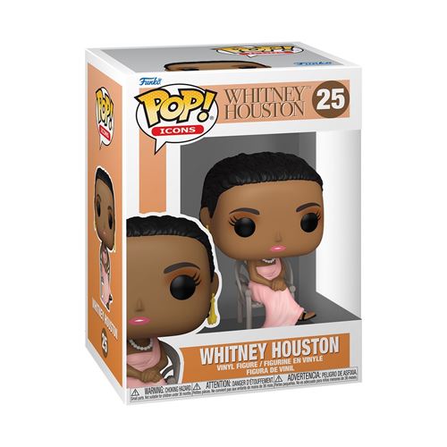 Figurine Funko Pop Icons Whitney Houston Debut État correct - Funko reconditionné disponible sur Fnac
