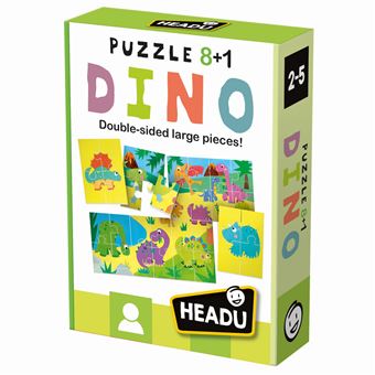 Jeu éducatif Headu Puzzles Dinosaures