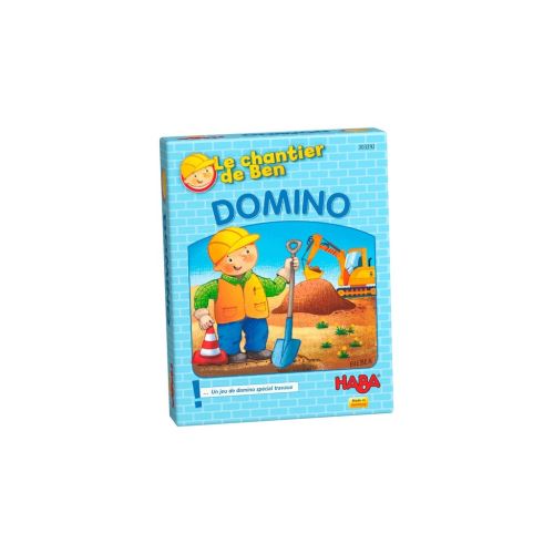 Jeu de cartes Le chantier de Ben Domino Haba