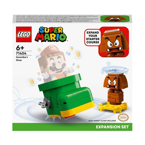 Lego Super Mario Lego® Super Mario™ 71404 Ensemble D’Extension La Chaussure Du Goomba