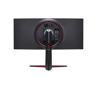Ecran LED PC gaming LG 34GN850P-B 34" incurvé UWQHD Noir et Rouge