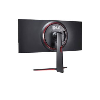 Ecran LED PC gaming LG 34GN850P-B 34" incurvé UWQHD Noir et Rouge