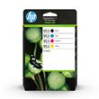 Pack de 4 Cartouches d'encre HP 953 Noir Cyan Magenta Jaune