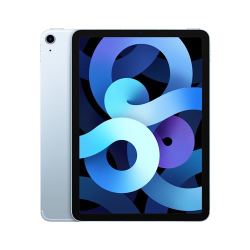 iPad Air 10,9 64 Go Bleu Ciel Wi-Fi Cellular 4ème génération 2020