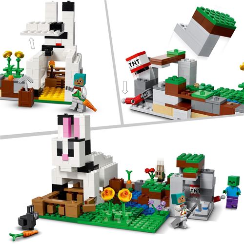 LEGO 21189 Minecraft Le Donjon du Squelette, Jouet Construction & 21179  Minecraft La Maison Champignon, Set Jouet de Construction pour Enfants dès  8 Ans, Idée de Cadeau : : Jeux et Jouets