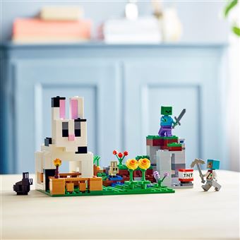 LEGO® Minecraft 21181 Le ranch lapin - Lego - Achat & prix