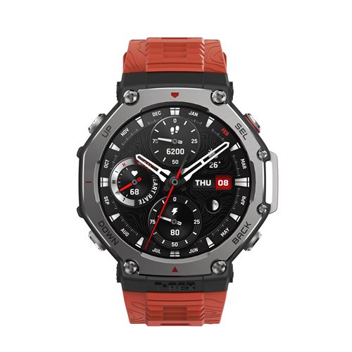 Montre connectée Amazfit T Rex 3 Lava