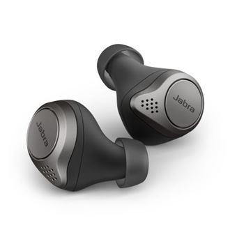 Jabra Elite 75t Écouteurs sans fil True Wireless avec réduction active du bruit Noir Titane - 1