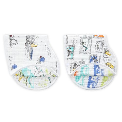 Lot de 2 bavoirs d’épaule Disney Winnie the Pooh