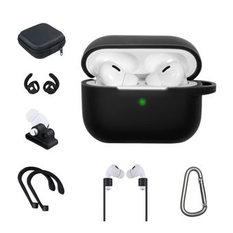 Kit accessoires On Earz Mobile Gear 7 en 1 pour Apple AirPods Pro Noir