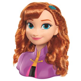 Tête à Coiffer La Reine des Neiges Anna FRZ2