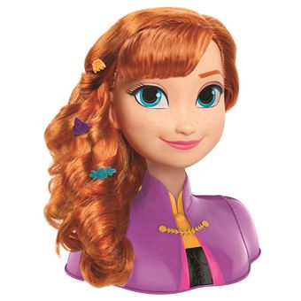 Tête à Coiffer La Reine des Neiges Anna FRZ2