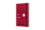 Agenda semainier Moleskine Grand format Edition limitée 2022 Peanuts Bus scolaire