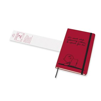 Agenda semainier Moleskine Grand format Edition limitée 2022 Peanuts Bus scolaire