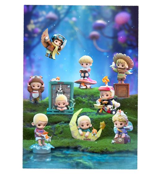 Figurine 52toys Nook Mystery Blind Box Little World Modèle aléatoire