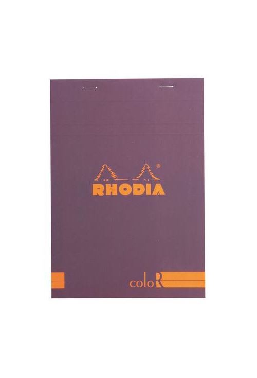 RHODIA  COLOR BLOC A5 LG VIOLET 
