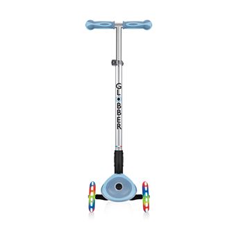 Trottinette enfant Globber Primo Foldable Premium Lights Maya Bleu