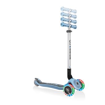 Trottinette enfant Globber Primo Foldable Premium Lights Maya Bleu