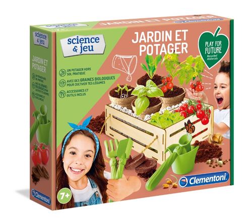 Jeu scientifique Clementoni Play For Future Jardin et Potager