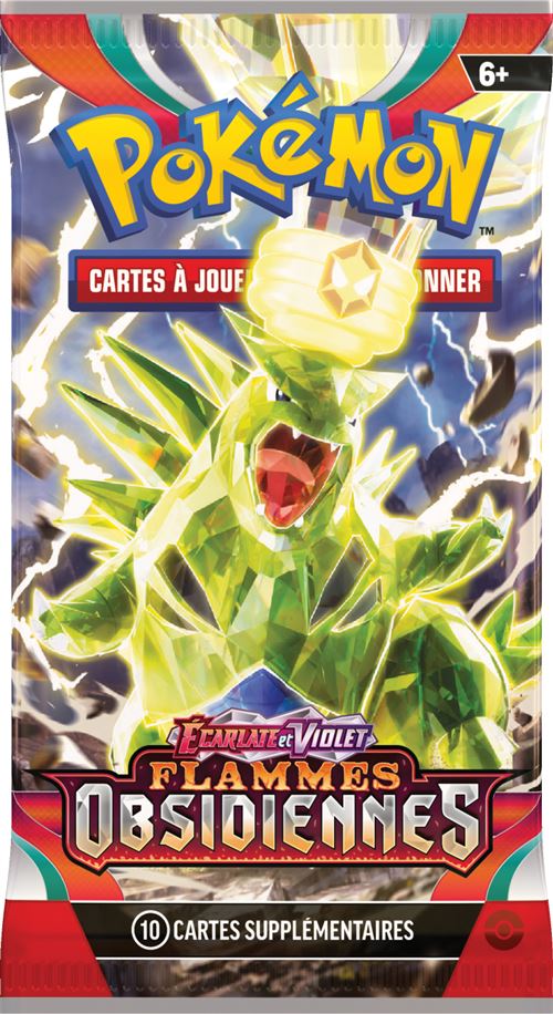 Boite de Carte à collectionner Pokémon EV03 Flammes Obsidiennes Booster Blister