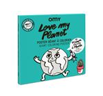 Jeu créatif Omy Poster à colorier Love My Planet