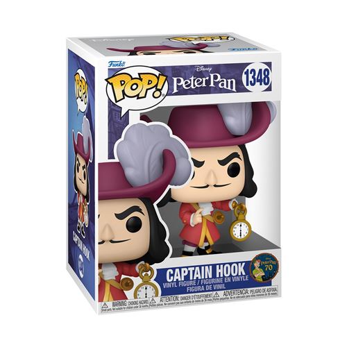 Figurine Funko Pop Disney Peter Pan70th Hook État correct - Funko reconditionné disponible sur Fnac