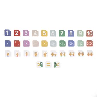 Le jardin des nombres – Jeu de mathématiques : Les nombres de 1 à