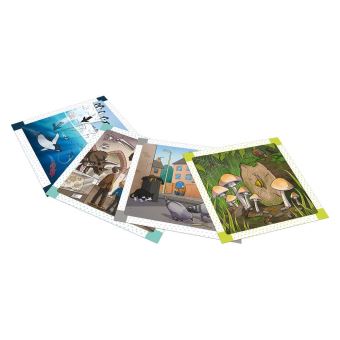 Jeu de mémoire Asmodée BrainBox Le jeu des différences nature sauvage