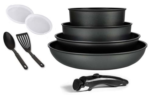 Batterie de cuisine Arthur Martin 9 pièces Noir