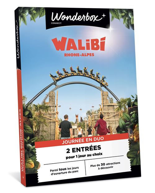 Coffret cadeau Wbx Connect Walibi Rhône Alpes