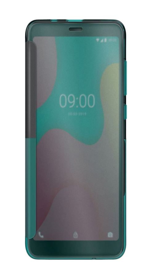 Etui folio Wiko Turquoise pour Y60