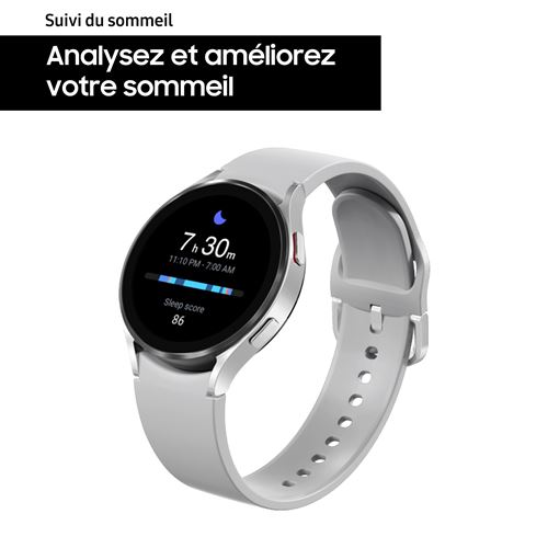 Montre connectée Samsung Galaxy Watch4 40mm 4G Argent Montre
