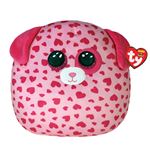 Peluche Ty Squish A Boos Small Tickle Le Chien Rose