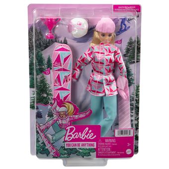 BARBIE BARBIE SNOWBOARDEUSE