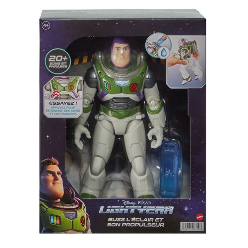 Figurine Disney Pixar Buzz l'Eclair et Propulseur