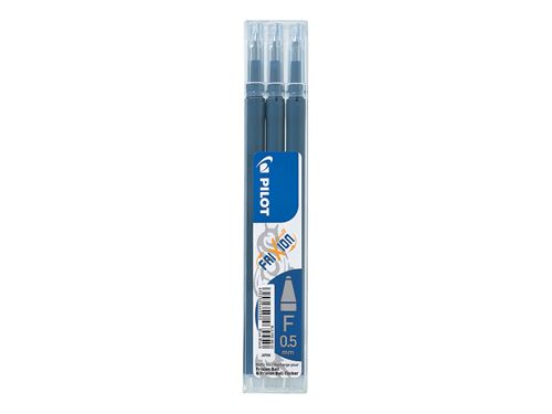Lot de 3 recharges Pilot Pen Frixion 05 Noir