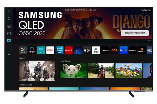 TV QLED Samsung Tq43Q65Cauxxc 109 Cm 4K UHD Smart TV 2023 Noir