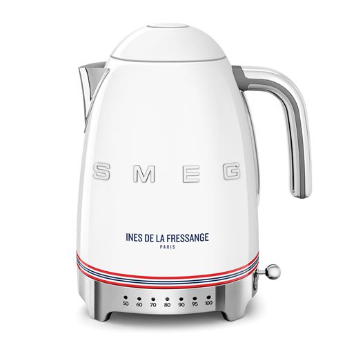 Bouilloire Smeg Klf04Idfeu Ines De La Fressange Blanc