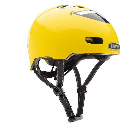 Casque Nutcase Little Nutty Tongues Out Jaune Taille XS
