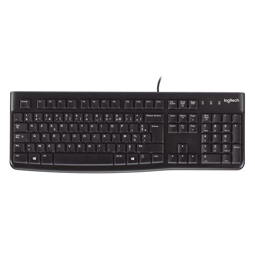 Logitech Clavier d’ordinateur standard USB K120 en Carbon - Image 4