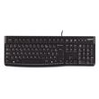 Clavier ergonomique filaire Logitech K120 PC Noir