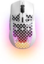 Souris gaming Wireless SteelSeries Aerox 3 Snow Blanc